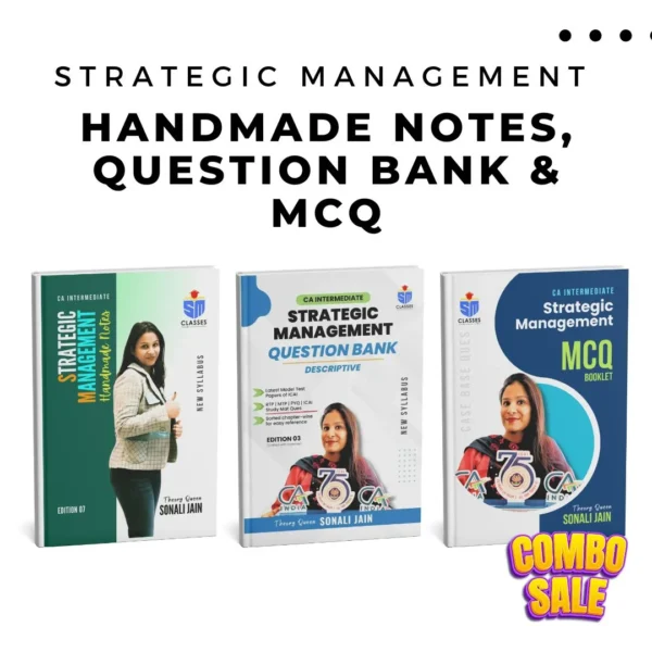 SM Handmade Notes Question Bank and MCQ Booklet Combo New Syllabus