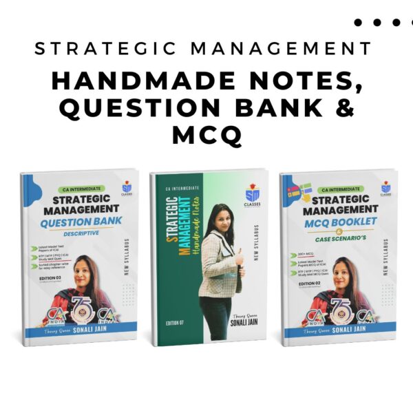 SM Handmade Notes Question Bank and MCQ Booklet Combo New Syllabus